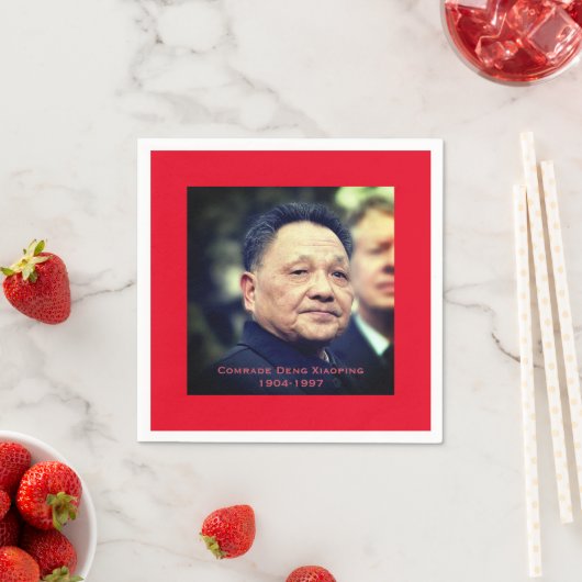 Kameraad Deng Xiaoping - Chinese leider Servet (Insitu)