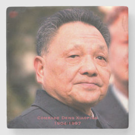 Kameraad Deng Xiaoping - Chinese leider Stenen Onderzetter
