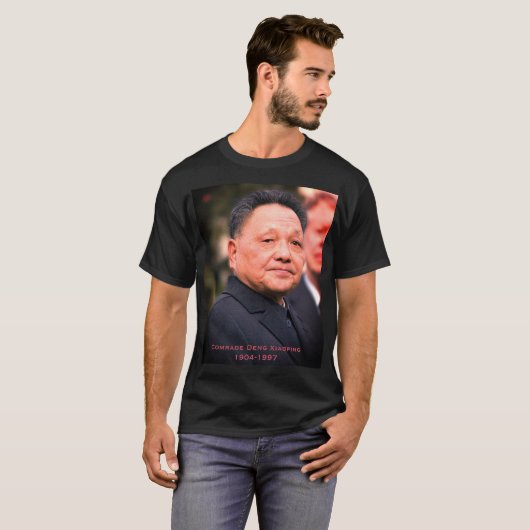 Kameraad Deng Xiaoping - Chinese leider T-shirt (Voorkant volledig)