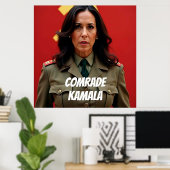 Kameraad Kamala 2024 Poster (Thuiskantoor)