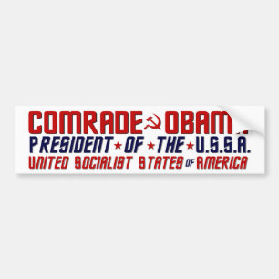 Kameraad Obama Bumpersticker