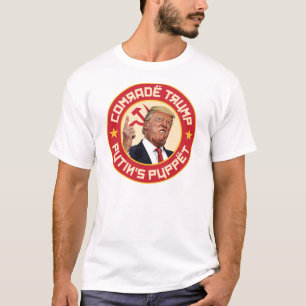 Kameraad Trump: Poetins marionet - Sovjet-illustra T-shirt