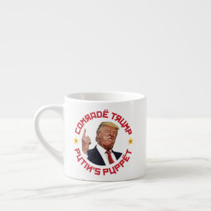Kameraad Trump: Poetins marionettenillustratie van Espresso Kop