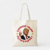 Kameraad Trump: Poetins marionettenillustratie van Tote Bag (Achterkant)