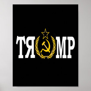 Kameraad Trump Russische Dwaas Impeach Trump Russi Poster