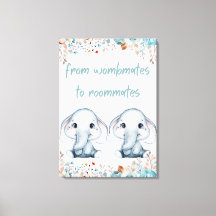 Kameraden tot kamergenoten Olifant Babykamer Muur 