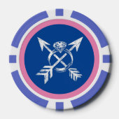 Kameraderie Meisjesvakantie Poker Chips (Voorkant)