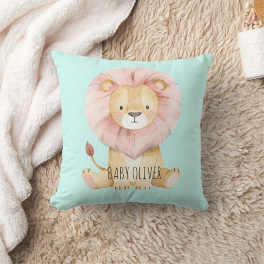 Kamerdecoratie "Baby Oliver" Naam op kussen (Deken)
