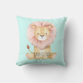 Kamerdecoratie "Baby Oliver" Naam op kussen (Voorkant)
