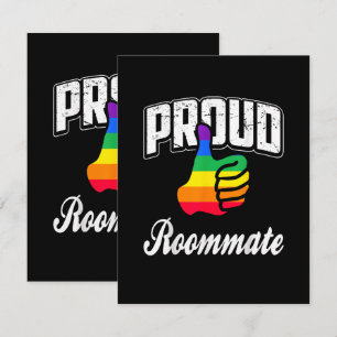 Kamergenoot Gay Pride Kaart