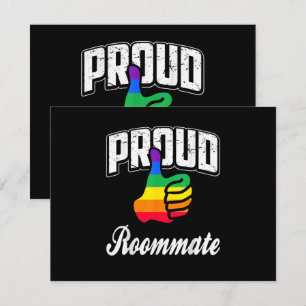 Kamergenoot Gay Pride Kaart