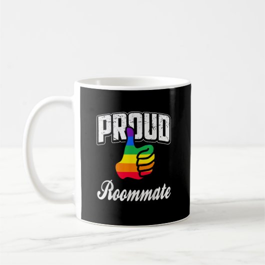 Kamergenoot Gay Pride Koffiemok (Links)
