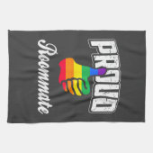 Kamergenoot Gay Pride Theedoek (Horizontaal)