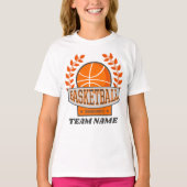 Kamerkampioenschap basketbal toevoegen t-shirt (Voorkant)