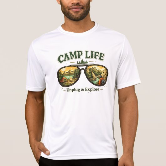 Kamerleven voelt goed Heren Performance T-Shirt NL (Voorkant)