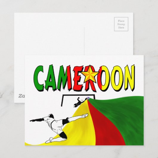 Kameroen Briefkaart (Voorkant / Achterkant)