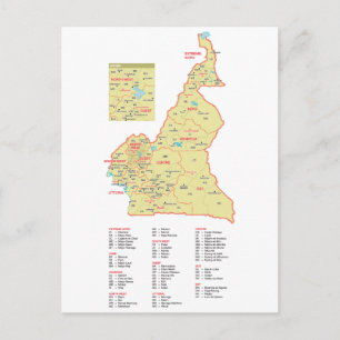 Kameroen Briefkaart