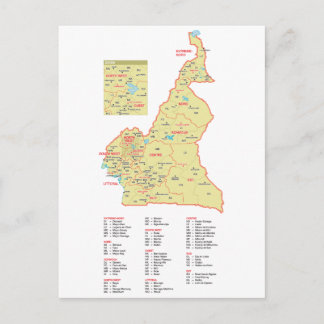 Kameroen Briefkaart