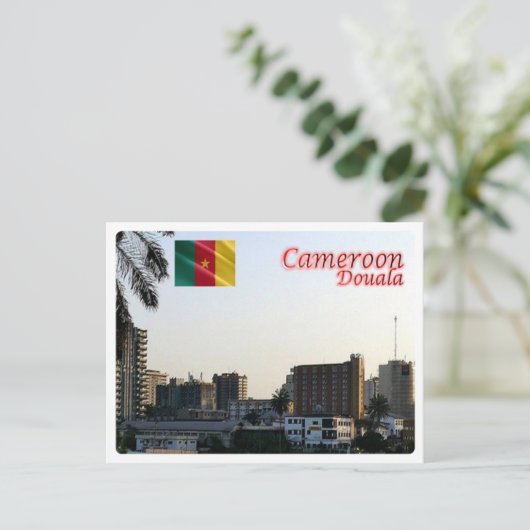 Kameroen - Douala - Briefkaart (Staand voorkant)