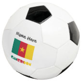 Kameroen en Kameroense vlag - Speciaal Voetbal (Drie kwart)