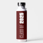 Kameroen en witte schoolkleuren schooljaar waterfles (Links)