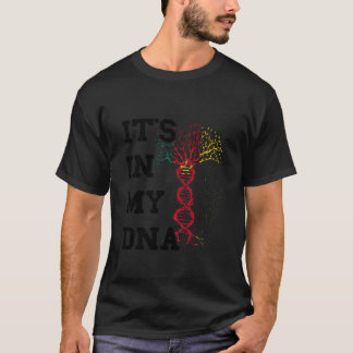 Kameroen Het Zit In Mijn DNA Kameroense Trots Kame T-shirt
