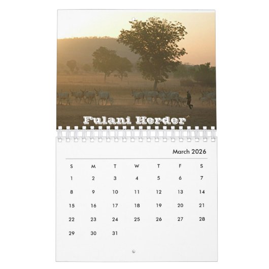 Kameroen Kalender (Mar 2026)
