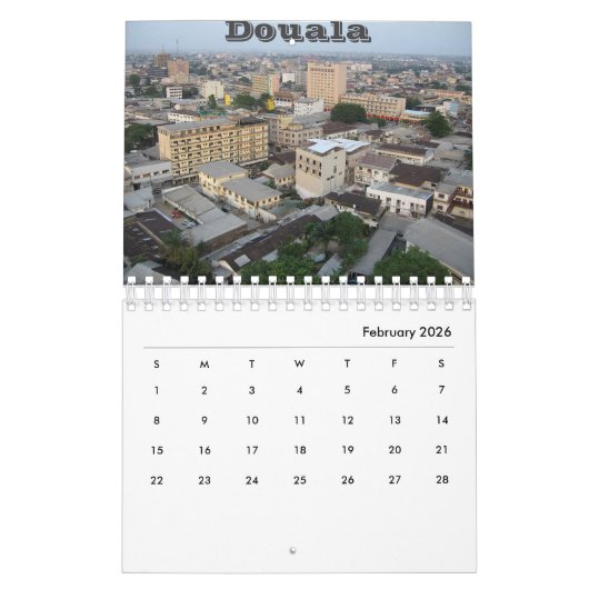 Kameroen Kalender (Feb 2026)