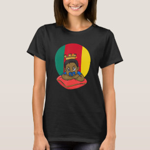 Kameroen Kameroen Afrika Proud Prince Boy Zoon M T-shirt