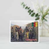 Kameroen - Kameroense bevolking - Briefkaart (Staand voorkant)