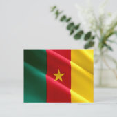 Kameroen - Kameroense vlag - Briefkaart (Staand voorkant)