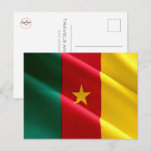 Kameroen - Kameroense vlag - Briefkaart (Voorkant / Achterkant)