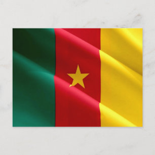 Kameroen - Kameroense vlag - Briefkaart