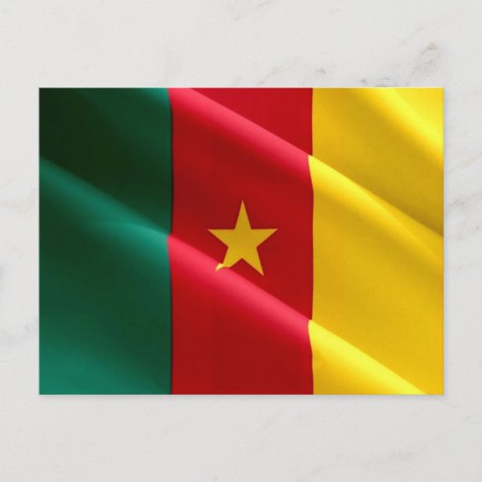 Kameroen - Kameroense vlag - Briefkaart (Voorkant)