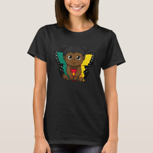 Kameroen Kameroense vlag : prinses Butterfly T-shirt