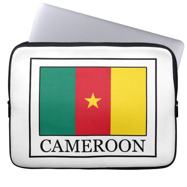 Kameroen Laptop Sleeve (Voorkant)