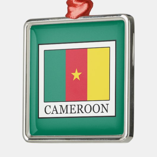 Kameroen Metalen Ornament (Links)