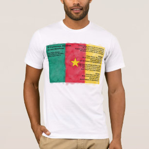 Kameroen - O Kameroen, Wieg van Onze Voorvaders T-shirt