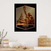 Kameroen Poster (Keuken)