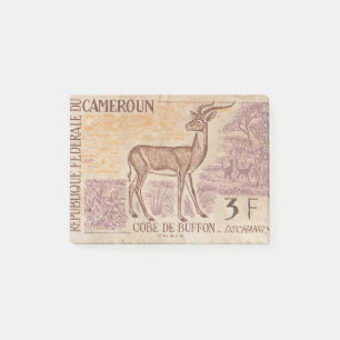 Kameroen-postzegel Cobe de buffon Post-it® Notes