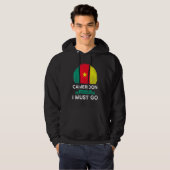 Kameroen roept op dat ik Kameroense vlag moet voer Hoodie (Voorkant volledig)