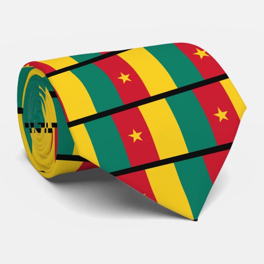 kameroen stropdas (Opgerold)