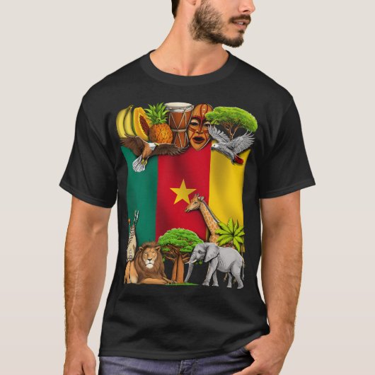 Kameroen T-shirt (Voorkant)