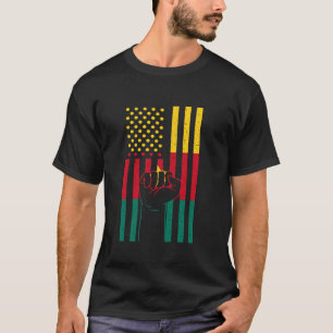 Kameroen USA Handfist Kameroense Roots Kameroonia T-shirt