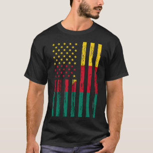 Kameroen Vlag Amerika VS Het zit in mijn DNA Kamer T-shirt