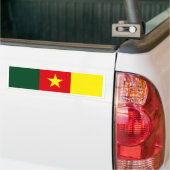 Kameroen vlag bumpersticker (Op Truck)