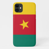 Kameroen vlag Case-Mate iPhone case (Achterkant)