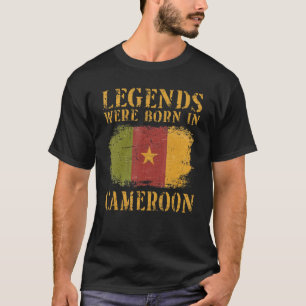 Kameroen vlag Kameroen T-shirt