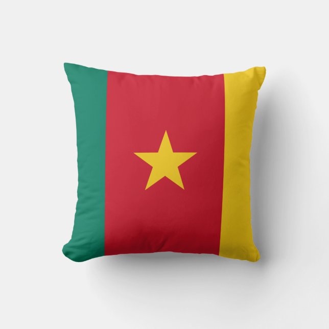 Kameroen vlag kussen (Voorkant)