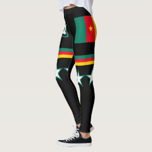 Kameroen vlag leggings
